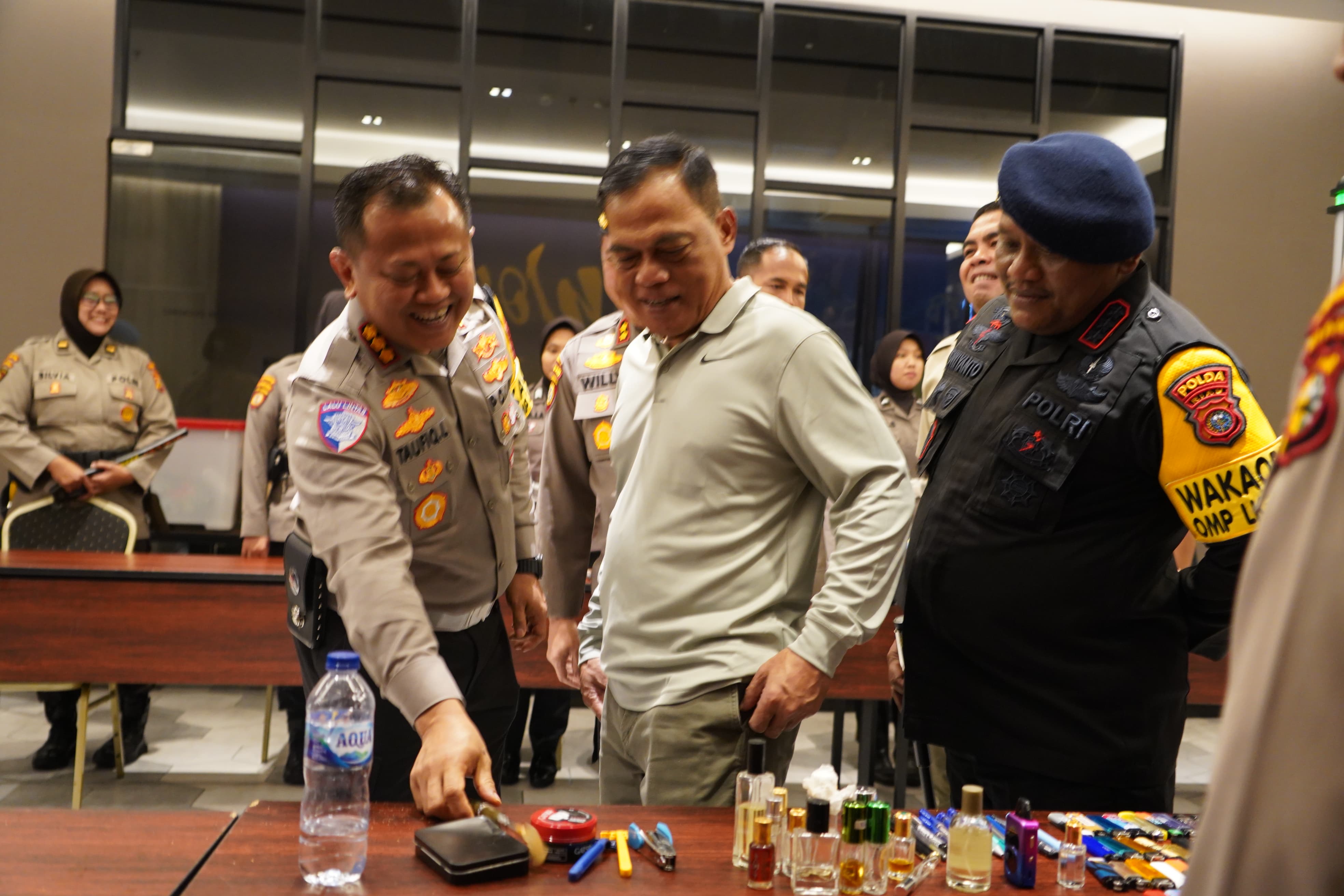 Personel Gabungan Polda Riau Sukseskan Pengamanan Kampanye terbuka Rohil